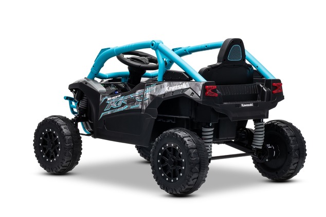 Elektrické autíčko Kawasaki TERYX KRX 1000 12V, modré, jednomiestne, odpružená zadná nápra