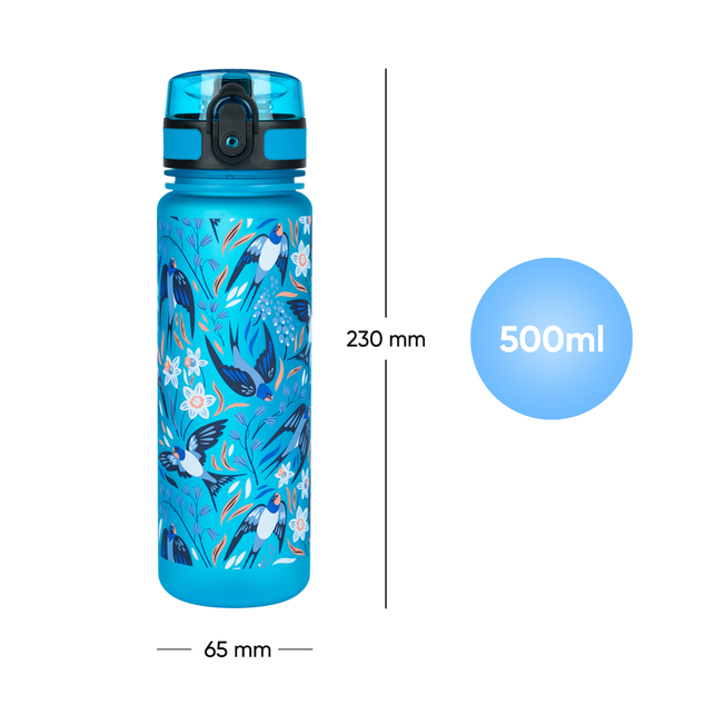 BAAGL Tritan-Trinkflasche für Vögel, 500 ml