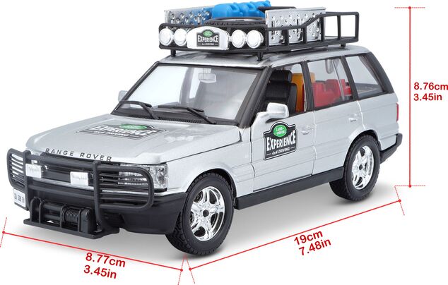Bburago 1:24 Range Rover Silber