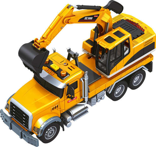 CITY SERVICE CAR - 1:14 - Bager (so zvukom, svetlami a ďalšími funkciami)