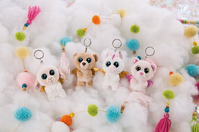 NICI Glubschis porte-clés Ange Mouton Nalla 9cm