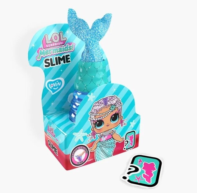L.O.L. Surprise! Sliz Morská víla modrý antistresový 250 ml