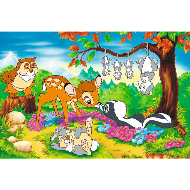 Trefl Puzzle 160 Teile Bambi und seine Waldfreunde