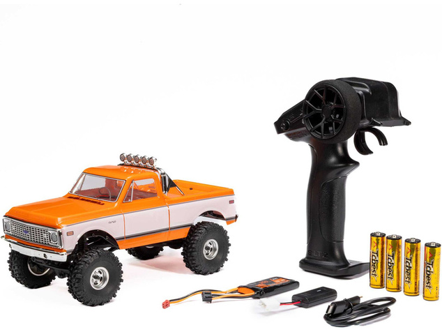 Axial SCX24 Chevrolet C10 1971 1:24 4WD RTR oranžni