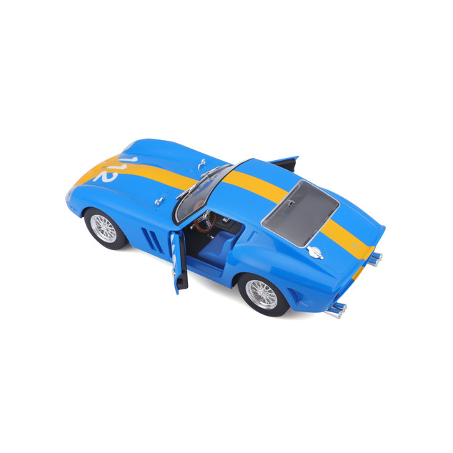 Bburago 1:24 Ferrari Racing Model KIT - stavebnica GTO 250 Blue