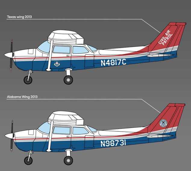 Model Kit repülőgép 12367 - CESSNA 172 SKYHAWK CIVIL AIR PATROL (1:48)