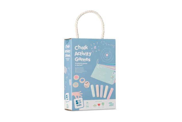 BS Toys Jeux de craie sur trottoir