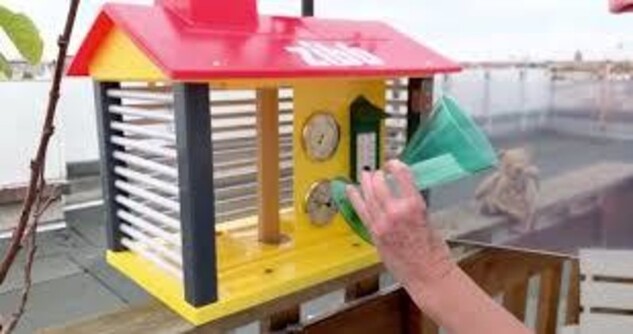 Wissner Meteostanica s prístrojmi a veternou koruhvou