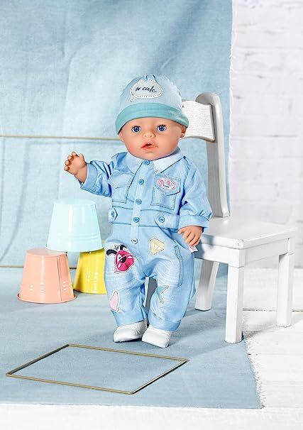 Baby Born Džínsový overal Deluxe, 43 cm