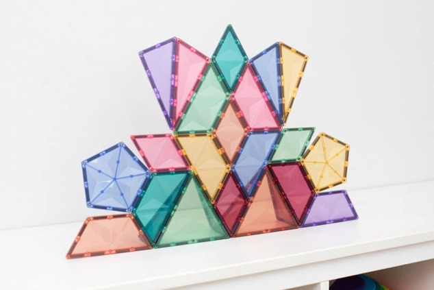 CONNETIX® Paquete de Expansión de Formas Pastel construcción magnética 48 piezas