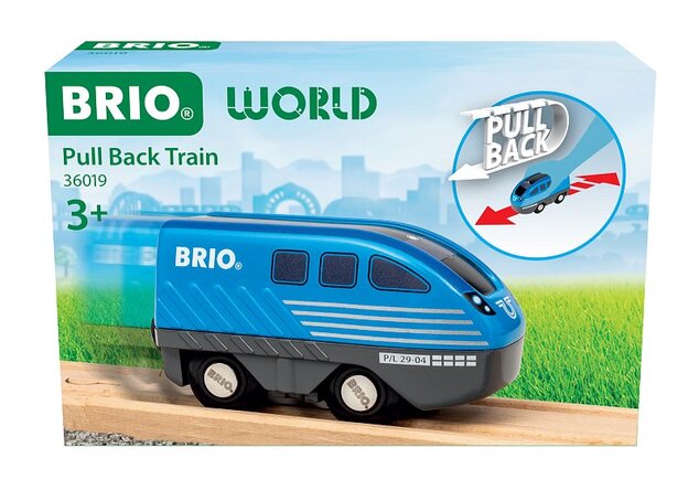 Brio Naťahovací vláčik