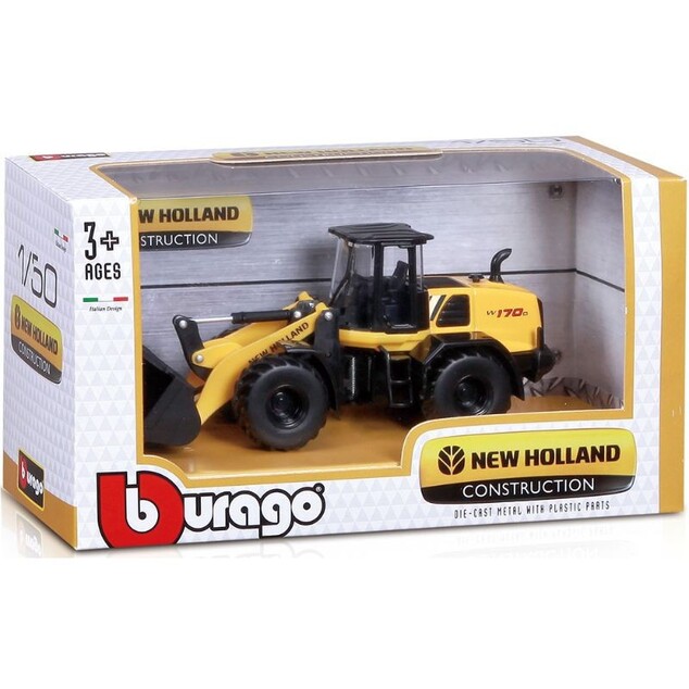 Bburago 1:50 Construct New Holland W170D