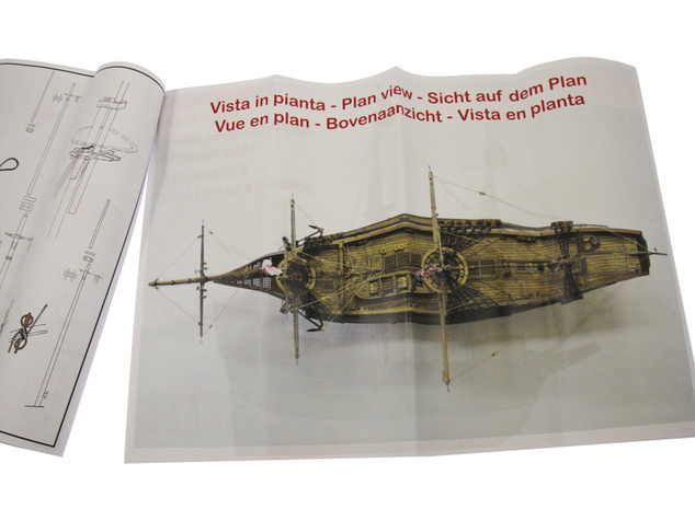 Kit Mantua Model Mayflower 1:64