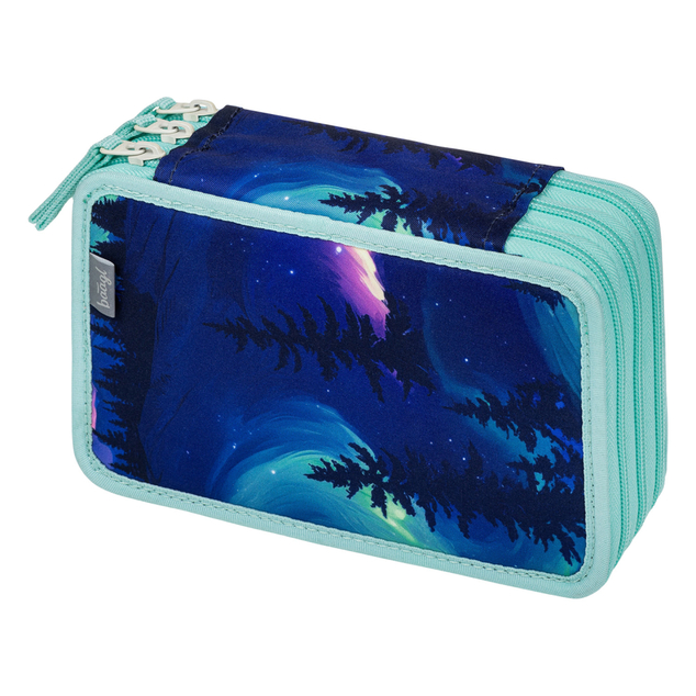 BAAGL Trousse scolaire à trois étages Aurora GRS