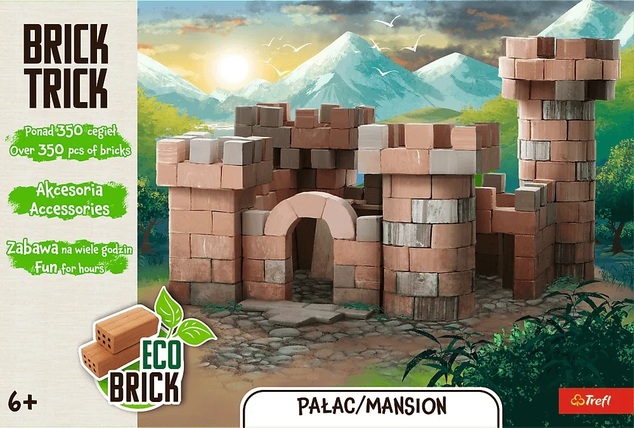 Trefl Brick Trick - Château XL 350 pièces
