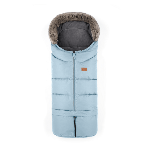 PETITE&amp;MARS Set zimný fusak Arctic 4v1 + rukavice na kočík Furry Sky Whisper