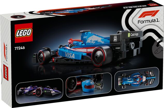 LEGO® Speed Champions 77246 Pretekárske auto Visa Cash App RB VCARB 01 F1®