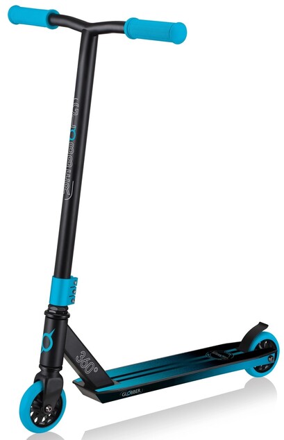 Globber Freestyle Scooter STUNT SCOOTER GS 360 Schwarz - Blau