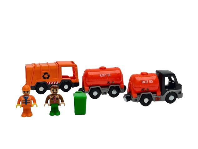 2Kids Toys Set vehicule de gunoi cu figurine