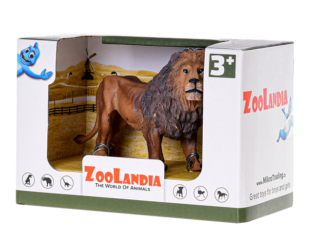 Zoolandia lev 13cm v krabičke