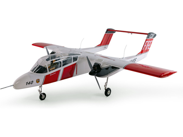 Hangar 9 OV-10 Bronco 20cc ARF + zatahovací podvozok
