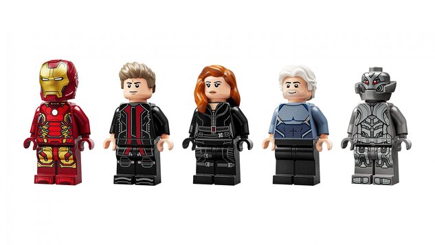 LEGO® Marvel 76325 Avengers 2: Vârsta lui Ultron Avionul Quinjet