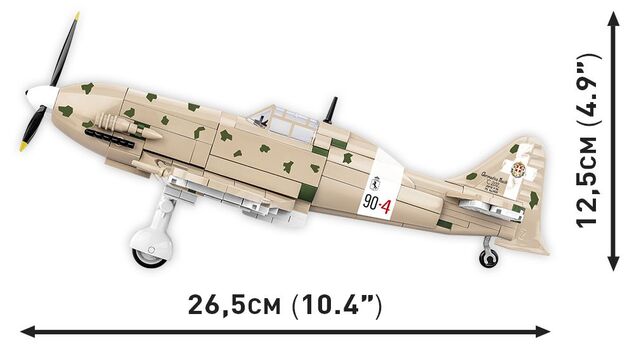 Cobi Aeronautica Macchi C.202 Folgore, 1:32, 405 k, 1 f