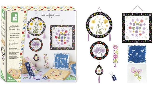 Janod Atelier Deco XXL sada s aktivitami Herbár