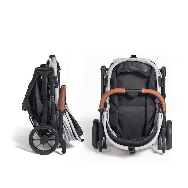FIKAGO Katzen- / Hundewagen Agile Huggy Beige