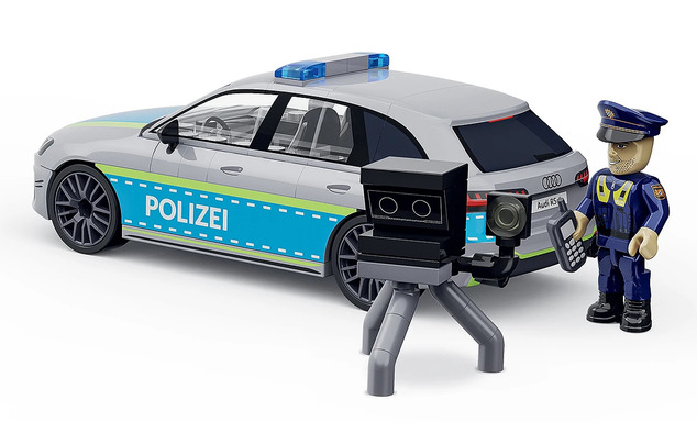 Cobi 24672 Audi RS4 Polizei, 1:35, 153 p, 1 f