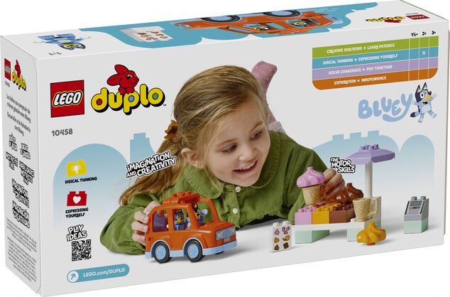 LEGO® DUPLO® 10458 Bluey a výlet na zmrzlinu