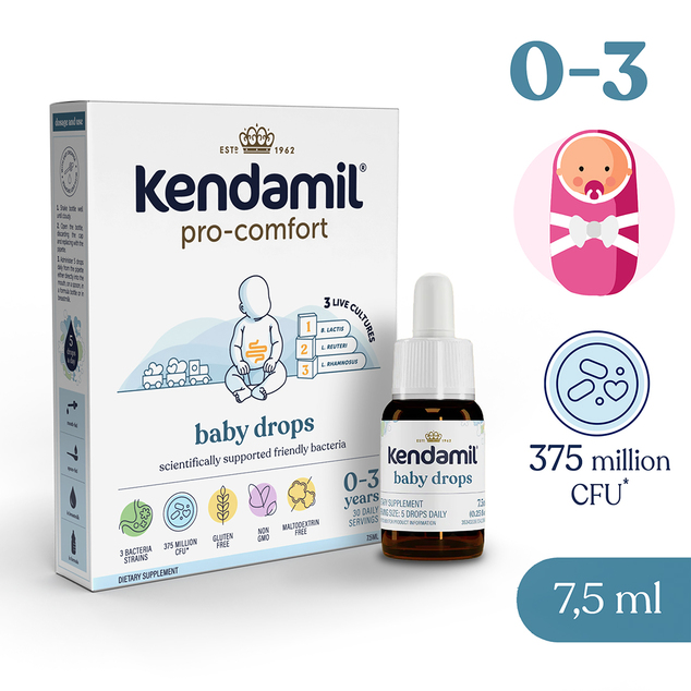 Kendamil Pro-Comfort Tropfen für Kinder (7,5 ml), Nahrungsergänzungsmittel
