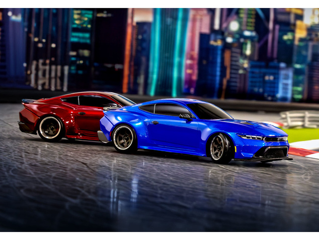 Traxxas 4-Tec Drift Ford Mustang 1:10 RTR čierny