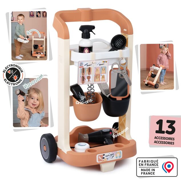 Smoby Friseurwagen für kleine Friseurin mit Zubehör