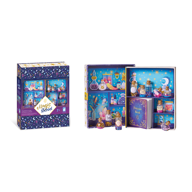 Janod Atelier Kit creativ DIY Make it yourself Magic elixir Scoala de magie