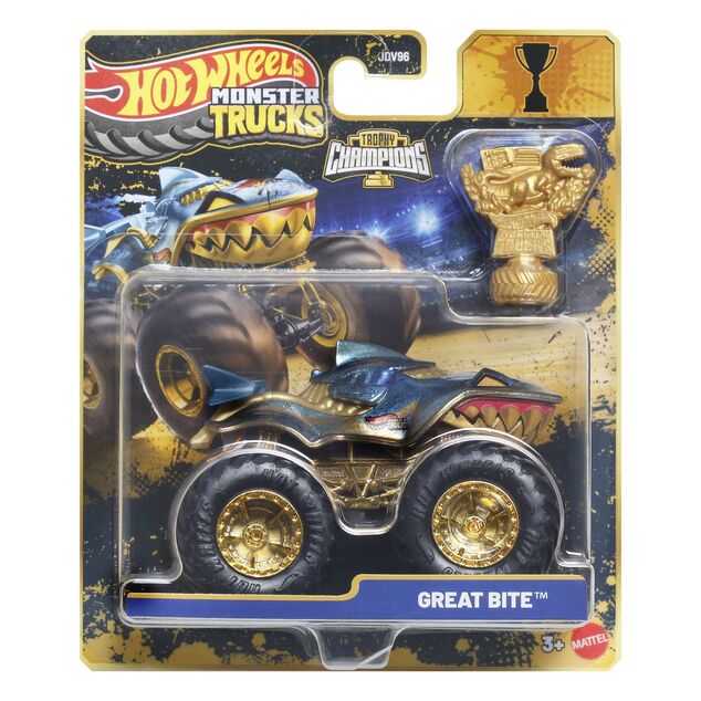 Mattel Hot Wheels Monster Trucks Trophy Champions - modello in metallo 1:64 - vari tipi