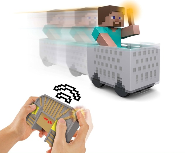 Mattel MINECRAFT RC Minecart mit Steve
