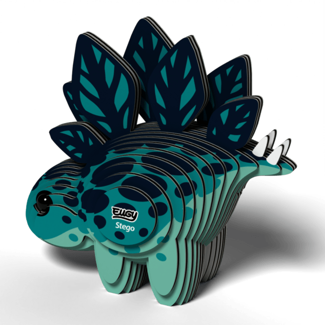 EUGY Stegosaurus 3D kartonová skládačka