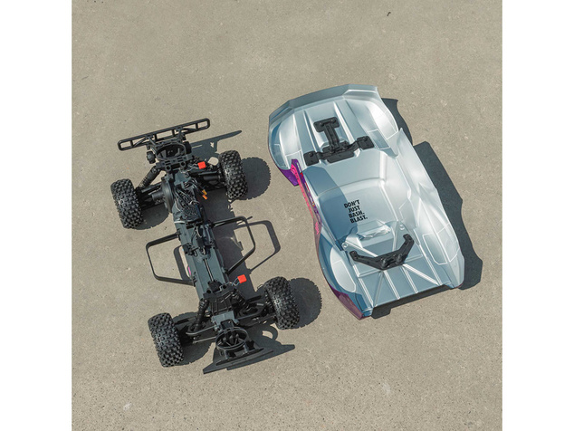 Arrma Fury 223S BLX 2WD 1:10 RTR DSC modrá