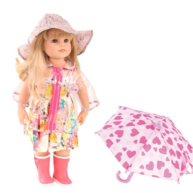 Götz Bekleidungsset Rainy day 5-teilig für Puppen 45-50cm