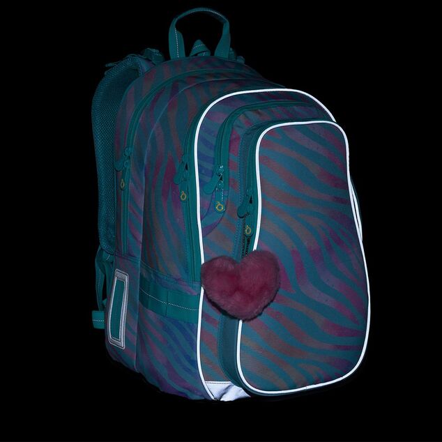Školský batoh Dúhová zebra Topgal LYNN 25007