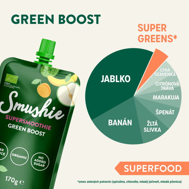 SALVEST Smushie BIO Green Boost (170 g)