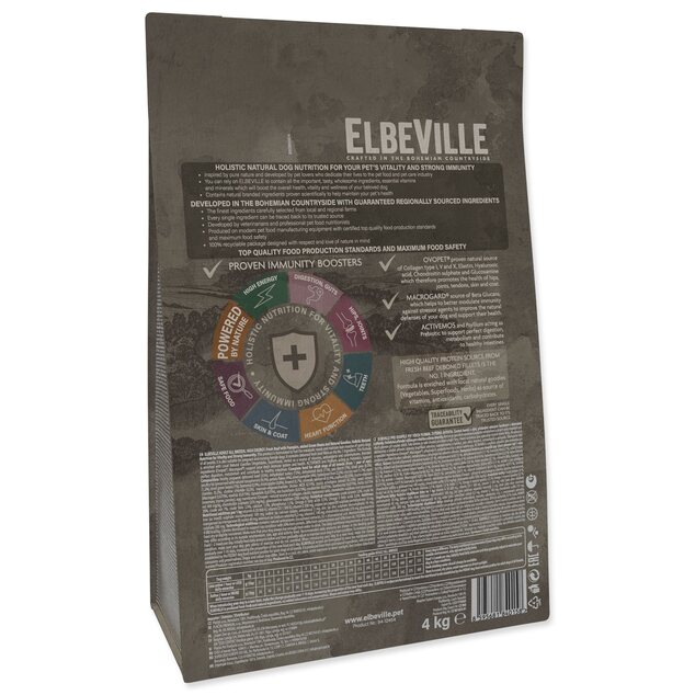 Krmivo ELBEVILLE Adult All Breeds High Energy Fresh Beef 4kg