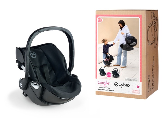 Seggiolino auto Cybex Black 2 v1 per bambole