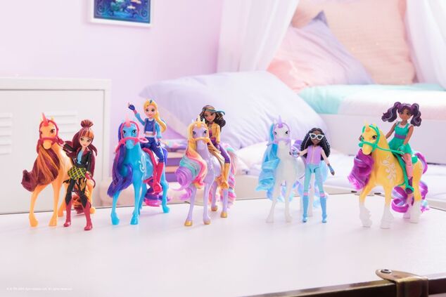 Unicorn Academy Figurines 11 cm Layla et Glacier