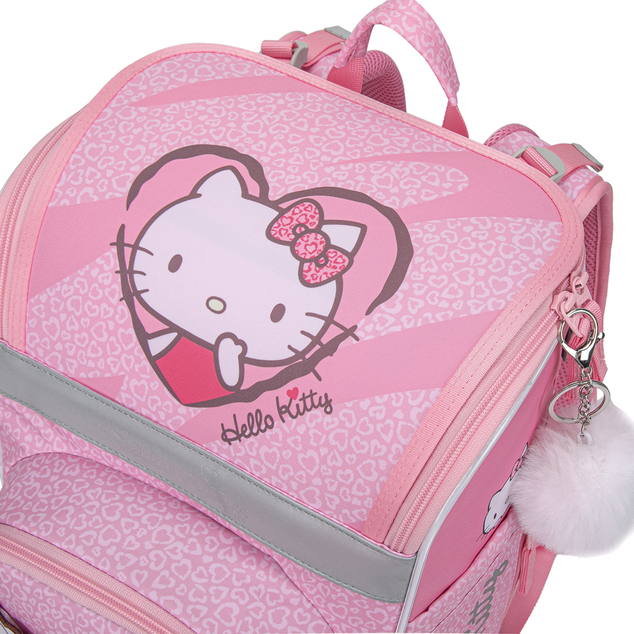 BAAGL Cartella Scolastica Zippy Plus Hello Kitty Sweet Leopard GRS