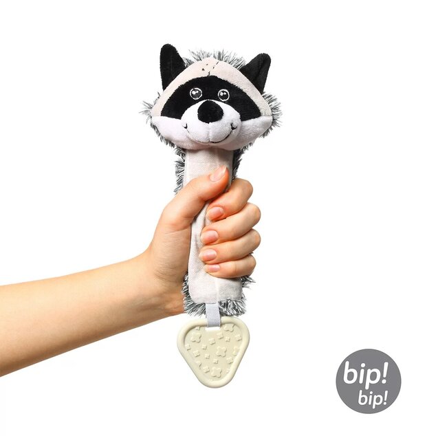 Pfeifspielzeug mit Rocky Waschbärbiss 25x11 cm