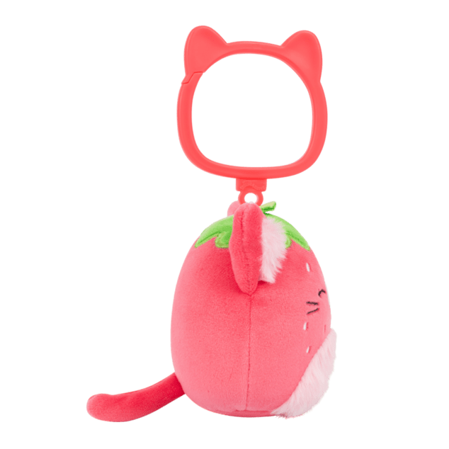 SQUISHMALLOWS Kulcstartó Eper macska - Olma