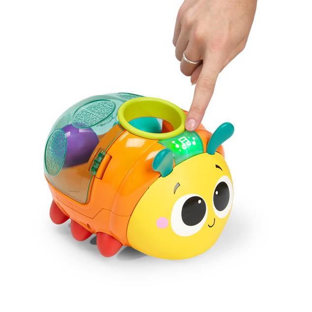 BRIGHT STARTS Interaktivna igračka s lopticama Spin 'n' Chase Bug™, 6m+