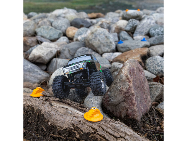 Pro-Line sada značenia cesty, modrá, oranžová (12): Axial SCX30